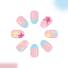 WUHCIM jelly gel stickers, wooden stick and nail file laid out for straightforward application