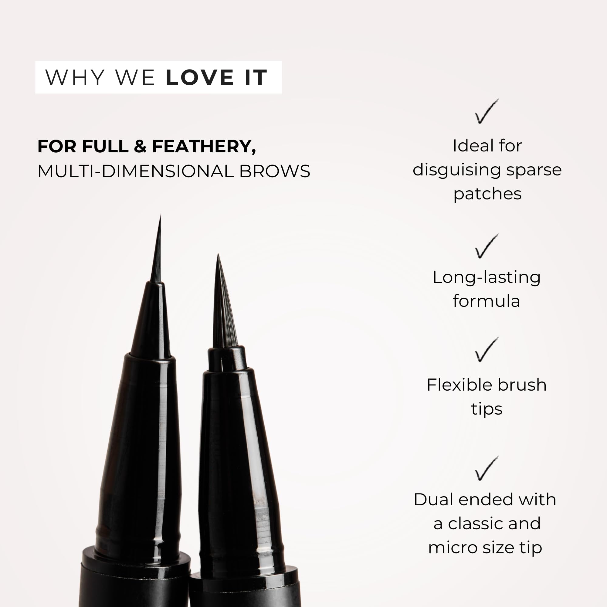 WUNDERBROW Micro tip detail showing precise hairlike lines for definition