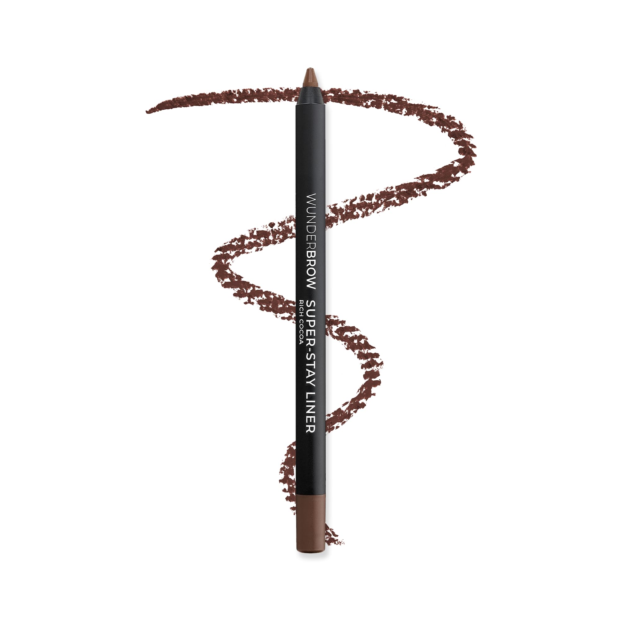WUNDERBROW Rich Cocoa pencil front packaging showing product and shade for reliable definition