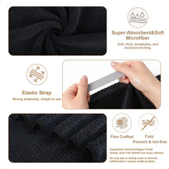 Wuwahold button and elastic closure securing hair gently