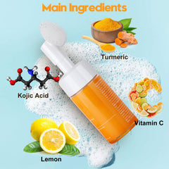 Wuzhenfa rubber face scrubber in hand showing soft gentle exfoliation