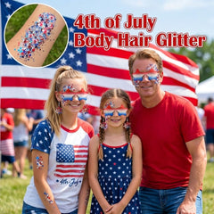 wxfhtda lifestyle parade scene with accessories worn for patriotic celebration