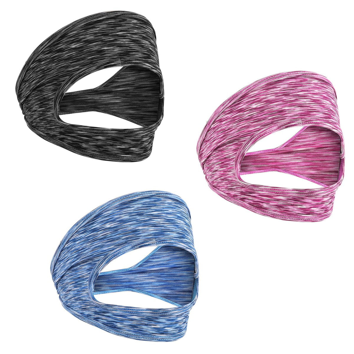 WY LIGHTING LEVEL front packaging showing three breathable mask covers and benefits