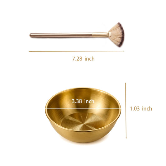 WYMRDOLS fan brushes close-up bristles for smooth even application benefit