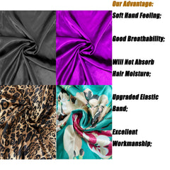 Wzl Wlg close-up of satin texture highlighting smooth fabric and hair protection