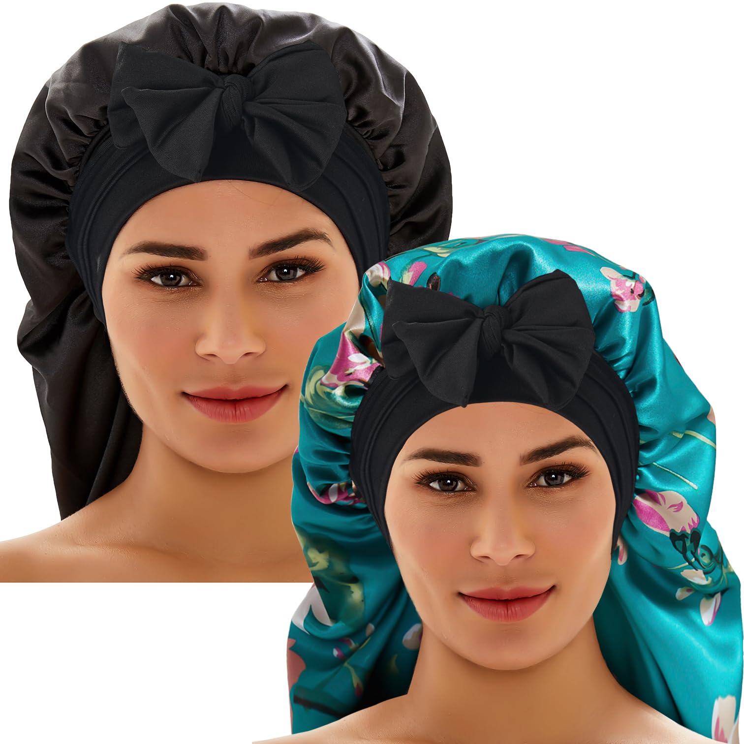 Wzl Wlg bonnet worn with long braids, preserves braid shape