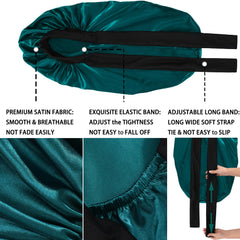 Wzl Wlg adjustable tie-band detail demonstrating secure fit and overnight hold