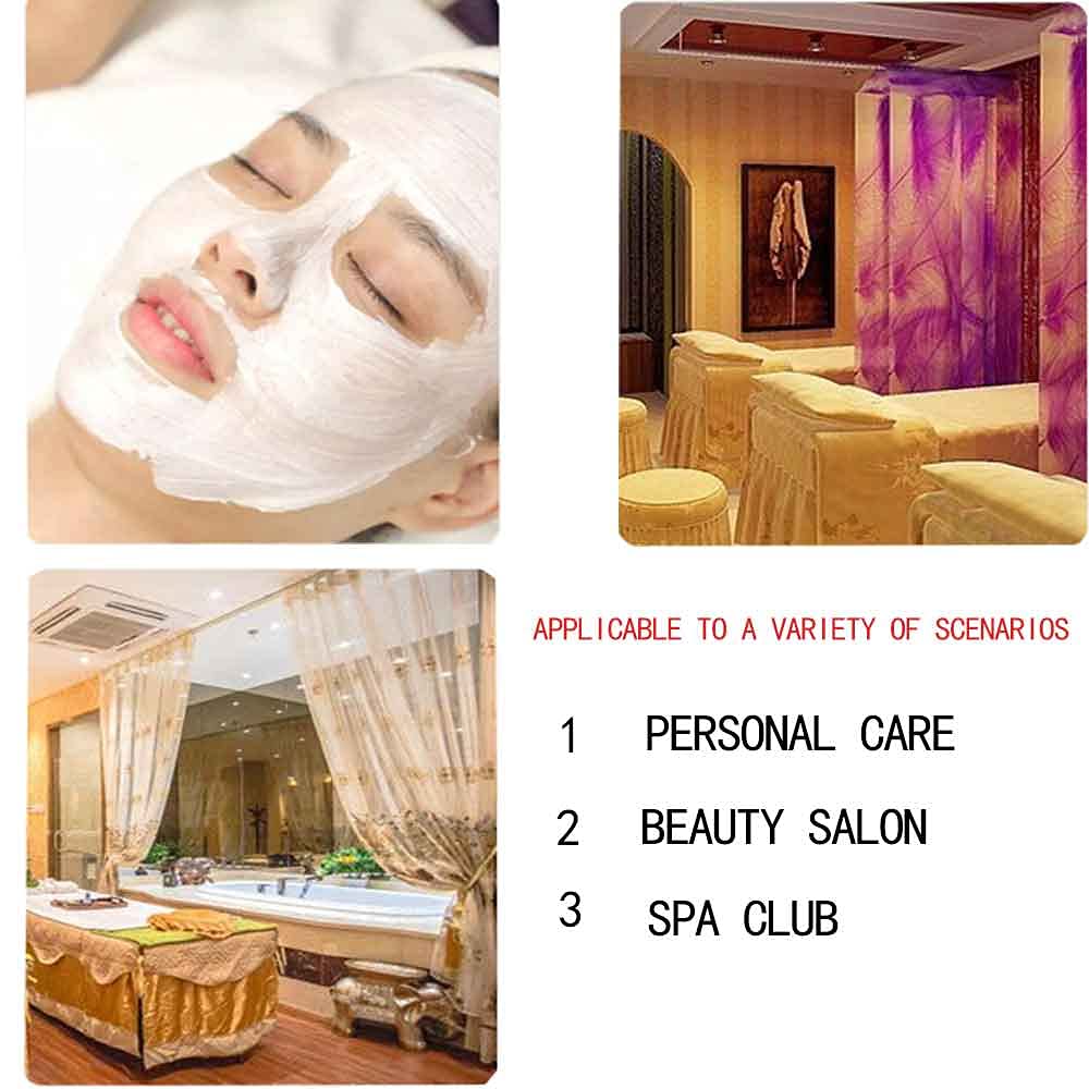WZLL.SLSP wrap used in a home spa setting for enhanced mask results