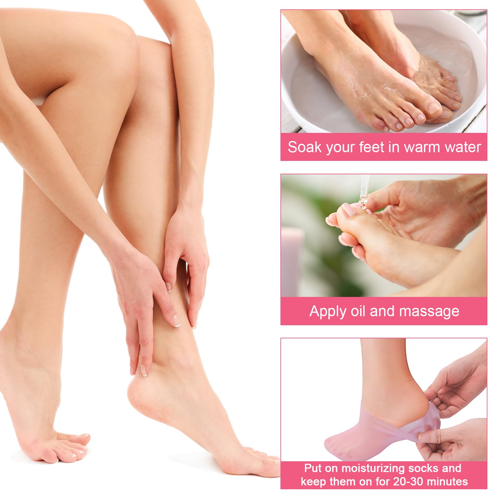 XANGNIER after pedicure heels looking smooth and nourished