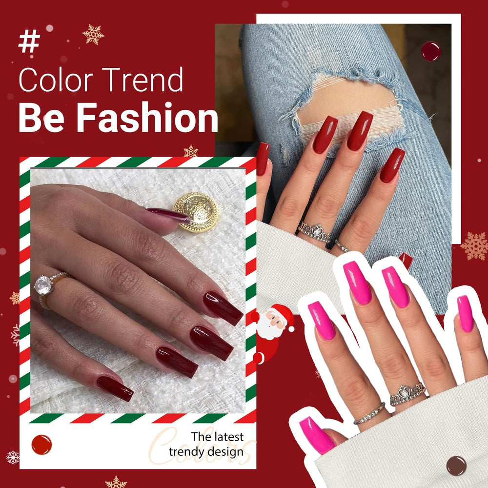 XCREANDO nails on hand lifestyle demonstrating instant polished appearance