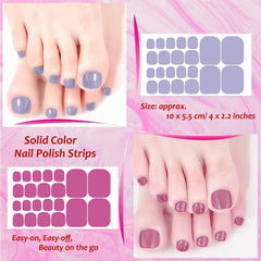 XEAOHESY toe application in hand demonstrating fast, no-dry pedicure