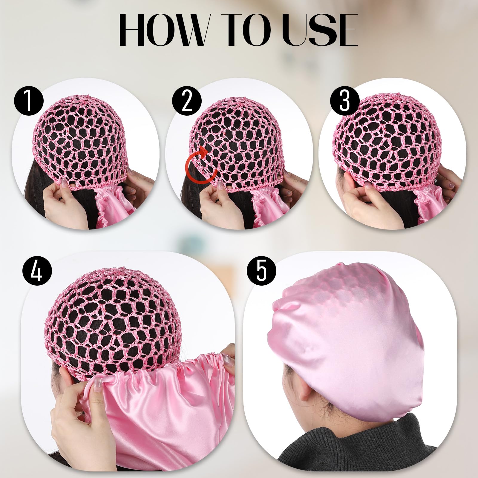 Xelsluthe full-size cap on mannequin demonstrating generous coverage fit