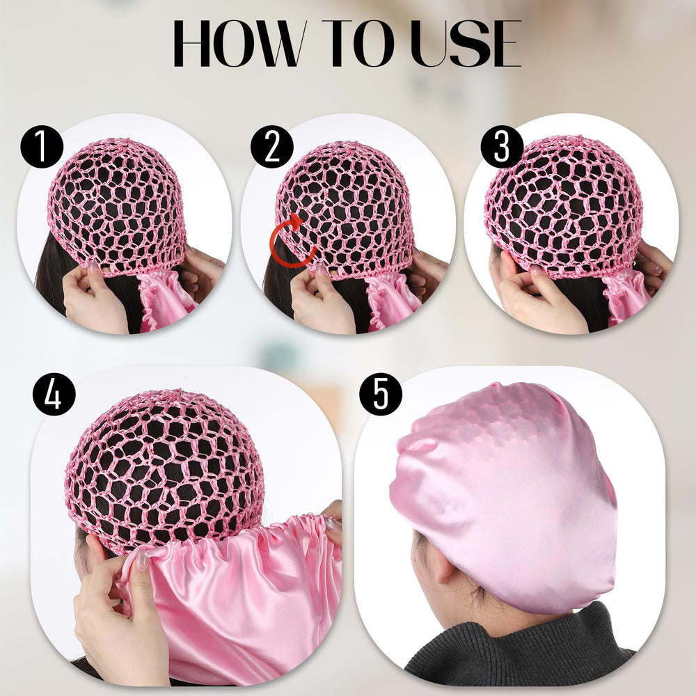 Xelsluthe full-size cap on mannequin demonstrating generous coverage fit