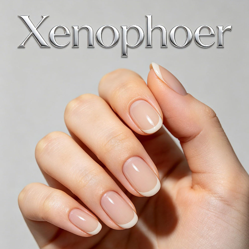 Xenophoer laid-out nails showing size range for accurate fit and selection