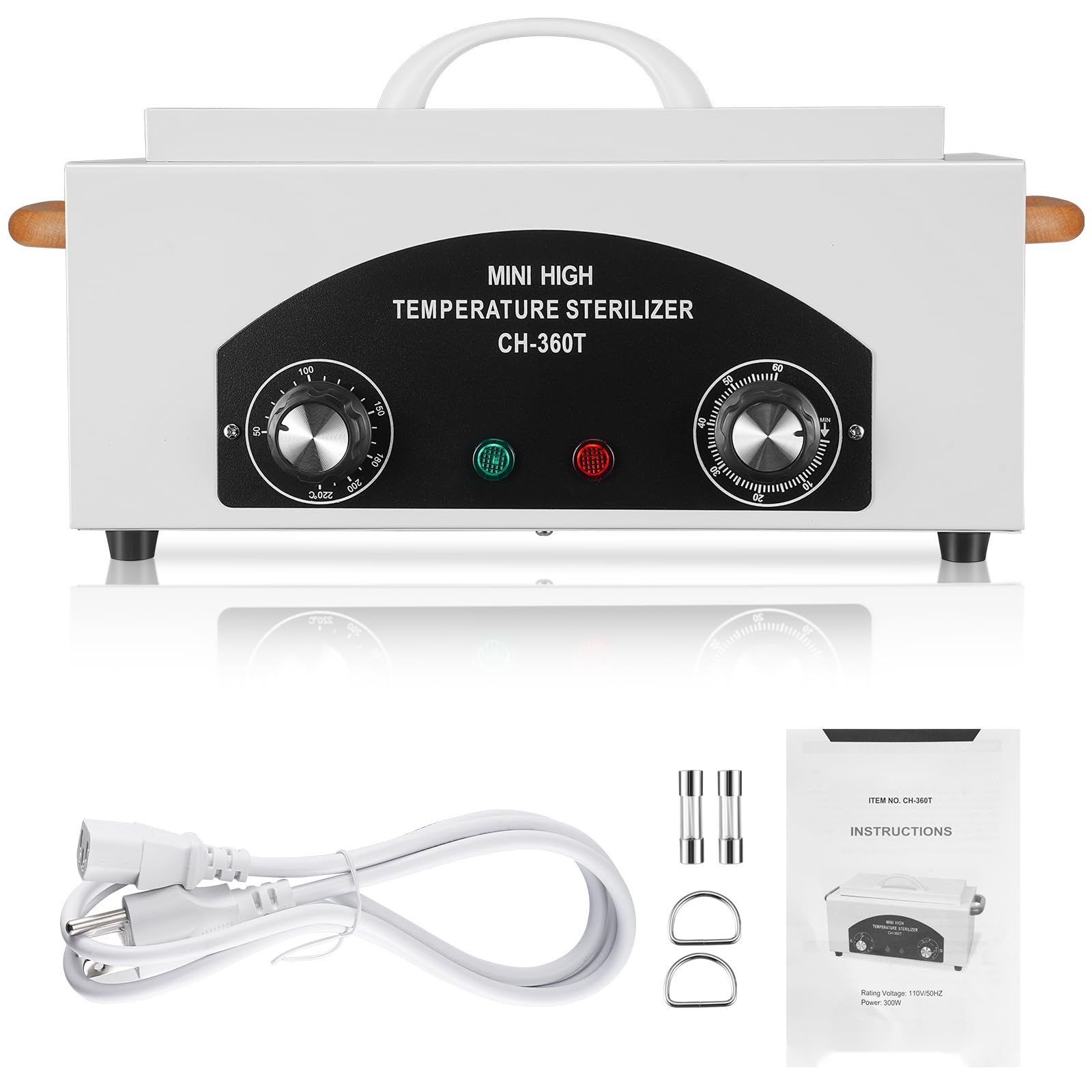 XESSCARE front view of closed sterilizer showing compact design and portability benefit