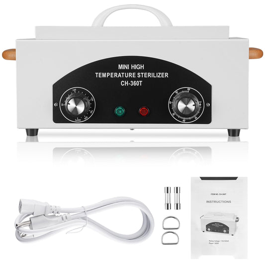 XESSCARE front view of closed sterilizer showing compact design and portability benefit
