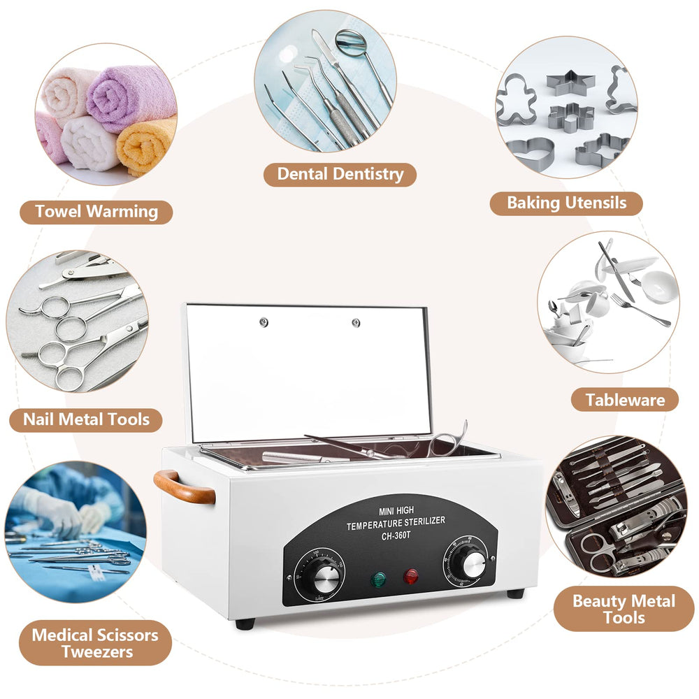 XESSCARE open chamber with tray holding instruments for organized, efficient heating