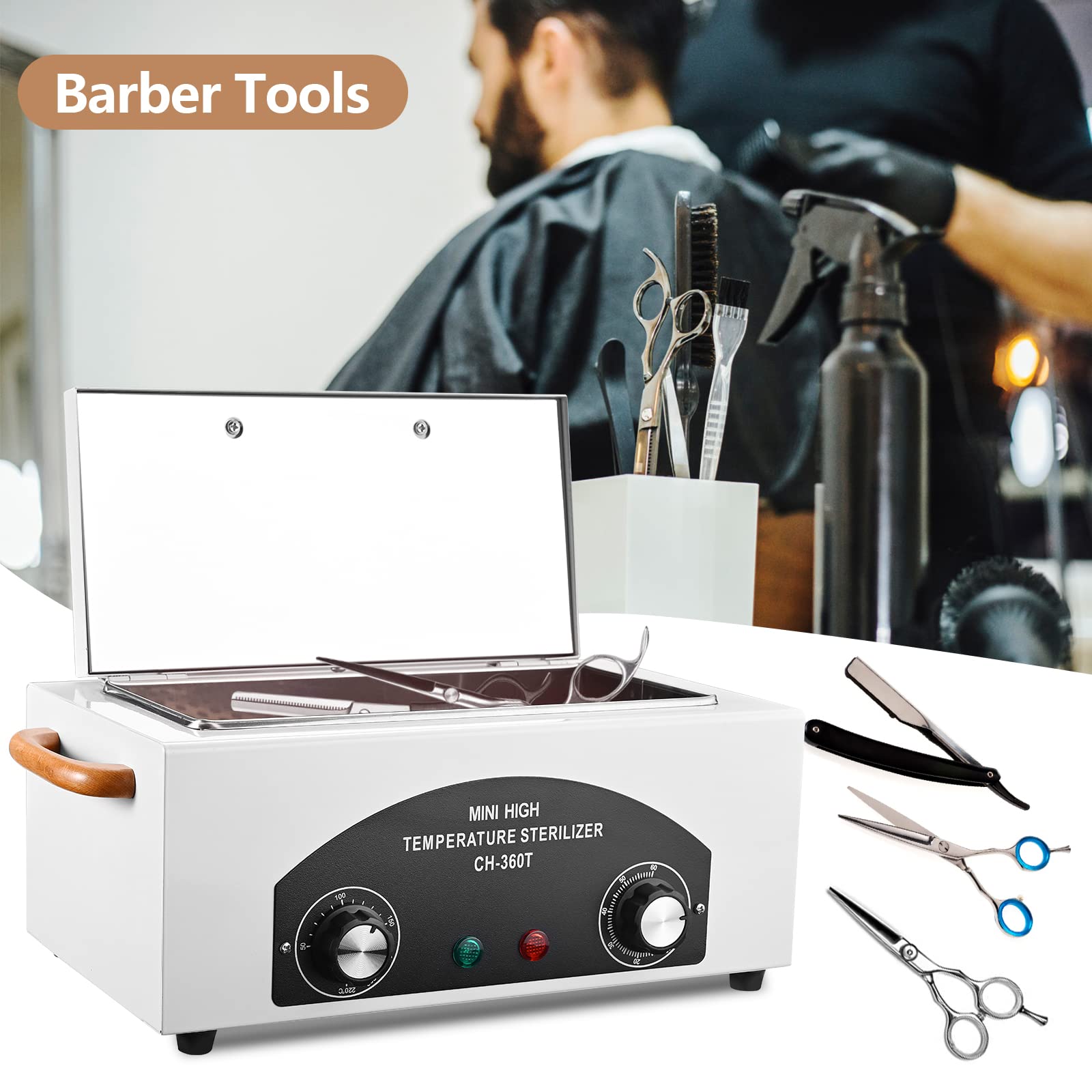 XESSCARE inside chamber with metal tools demonstrating simultaneous tool processing