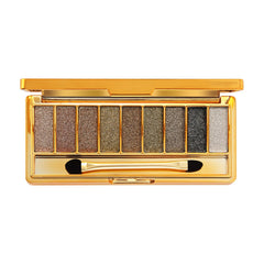 XFEXM brush applying shimmer showing easy pick-up and blendability