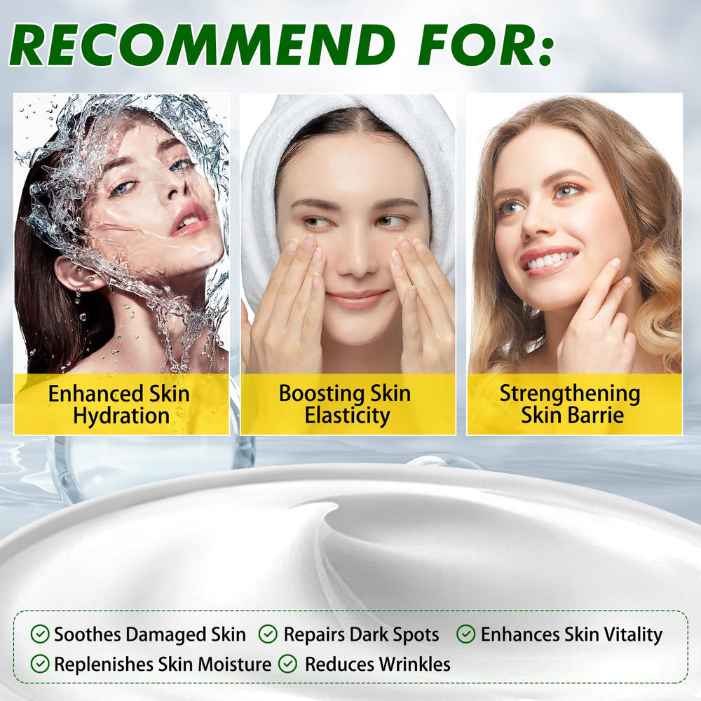 XIAMOFUZHOU used under makeup demonstrating lightweight layering and primer-like benefit
