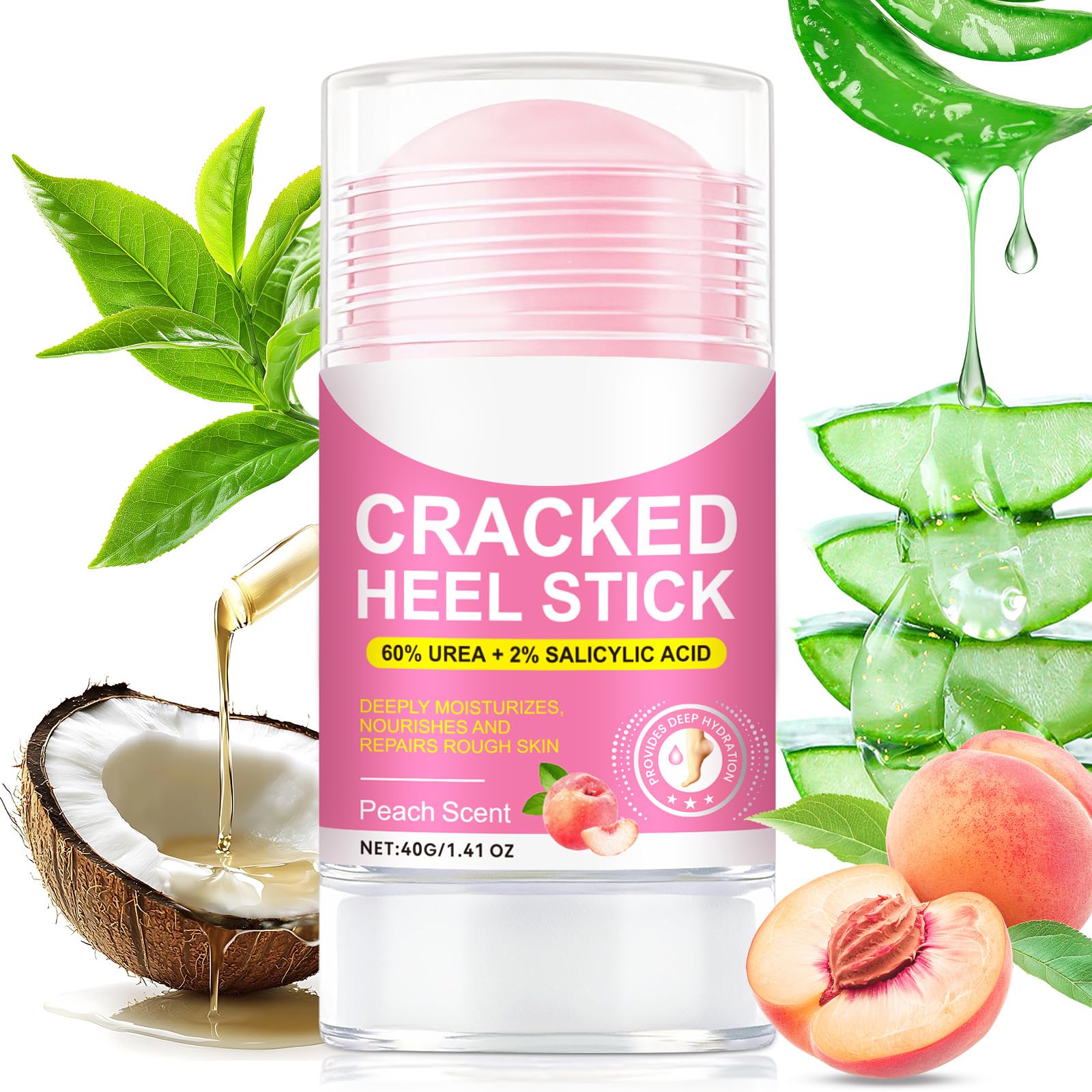 XIAMOFUZHOU front packaging showing stick and peach label, clear product ID and benefit