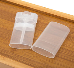Xiboya textile tube beside a ruler illustrating 38x20x76mm compact size for travel convenience