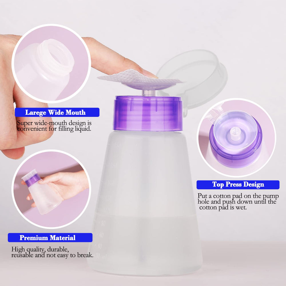 XILAZAB translucent bottle with scale markings showing easy monitoring of liquid level