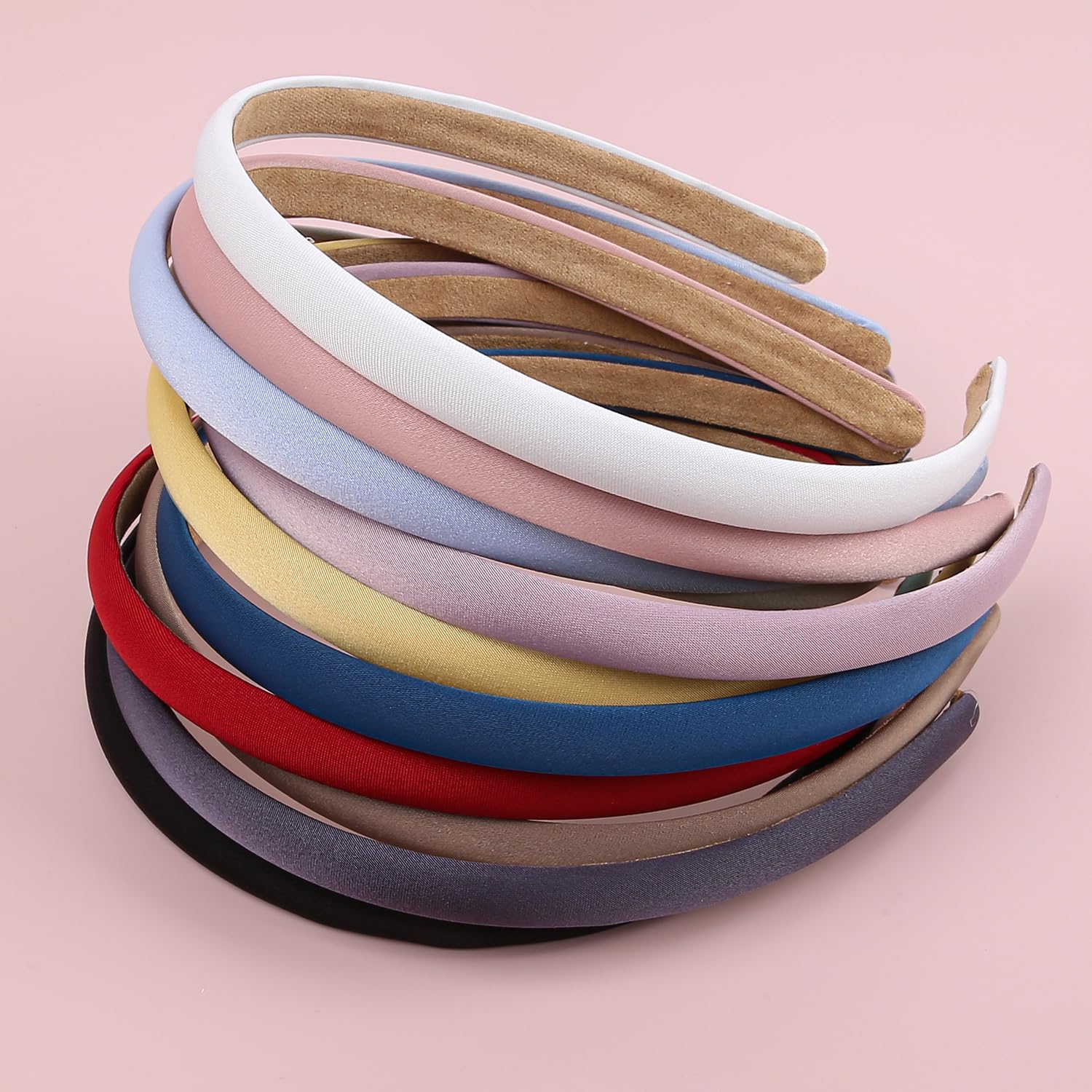 XIMA headband worn in hair demonstrating secure non-slip hold