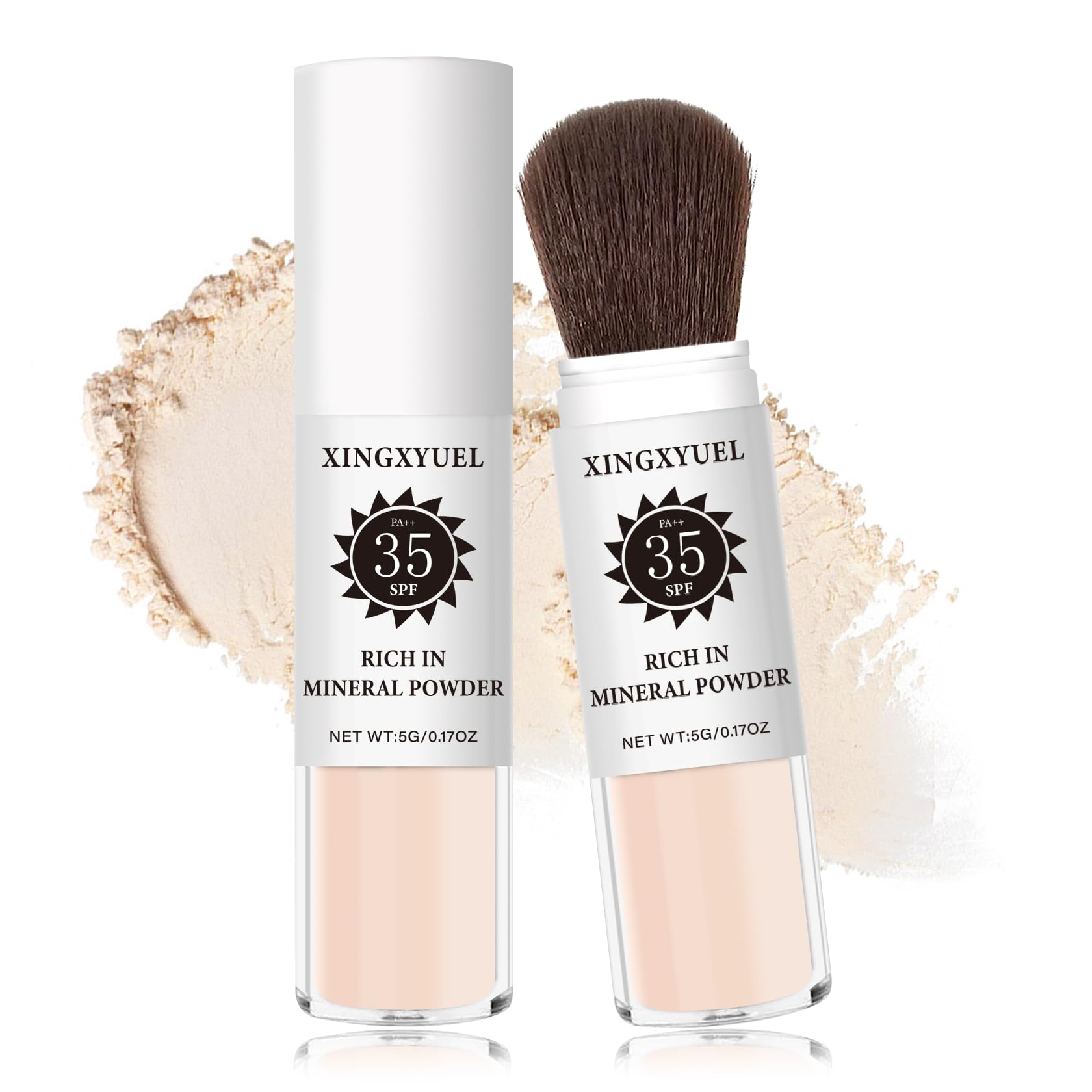 XINGXYUEL front packaging showing compact and translucent shade benefiting portable protection