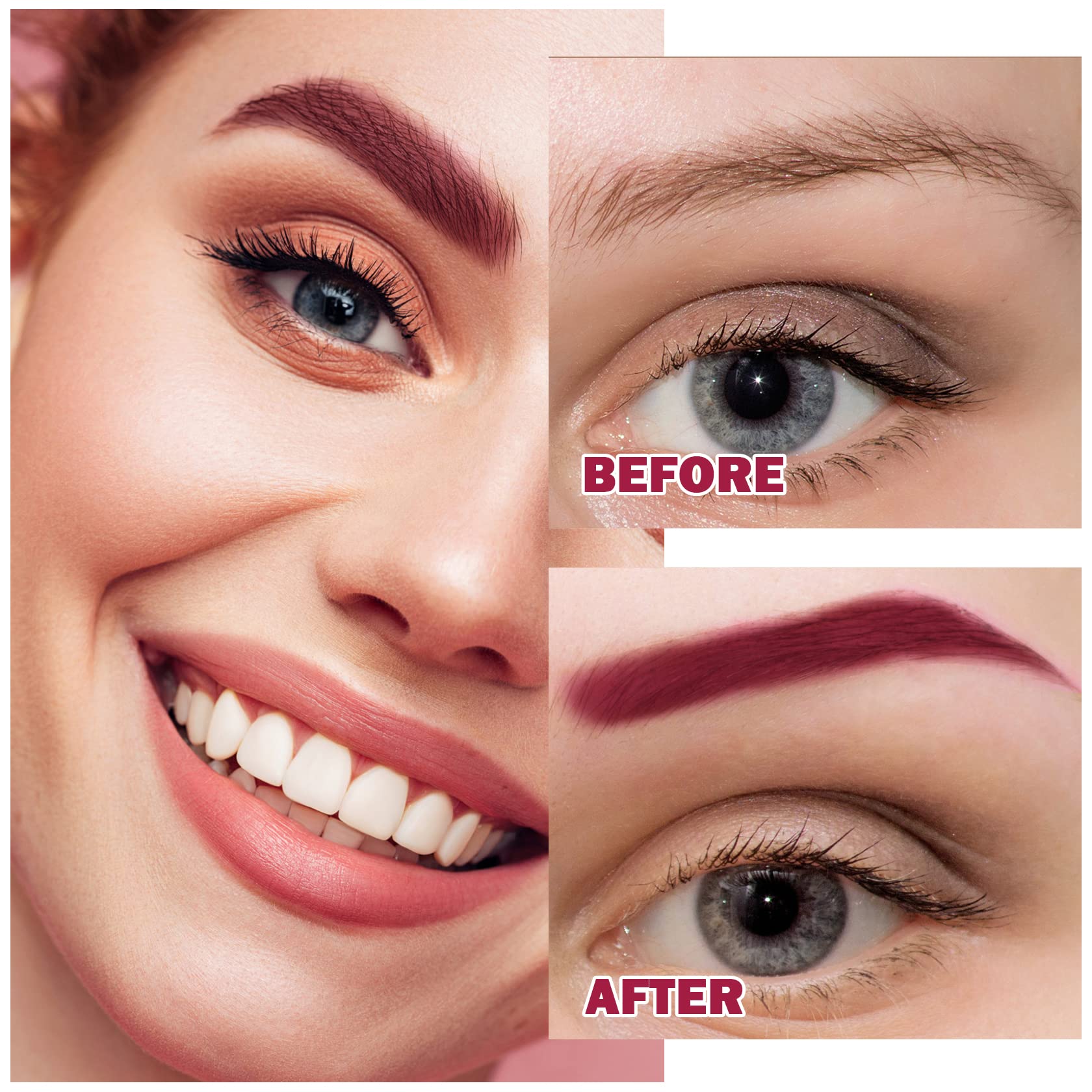 XINGXYUEL closeup brush strokes demonstrating buildable pigmentation