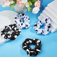 Xinnun scrunchie interior showing elastic core, ensures comfortable secure hold