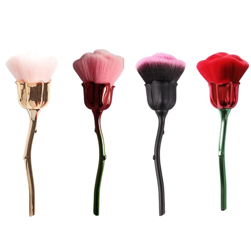 XinSeYuAN rose brushes front packaging showing set and benefits