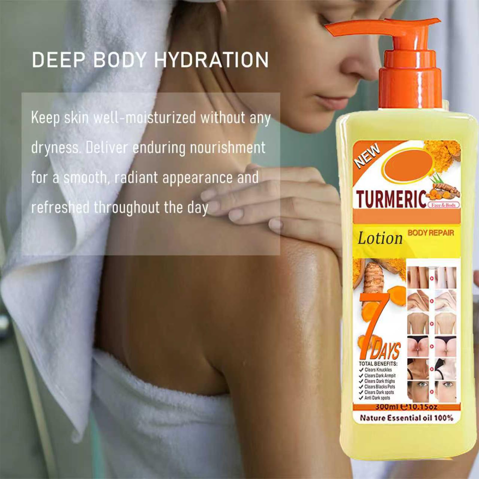 xinxinghualing applied on arm illustrating smooth absorption and softer-looking skin