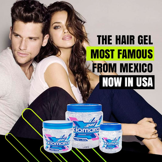 Xiomara gel texture closeup highlighting smooth consistency and shine