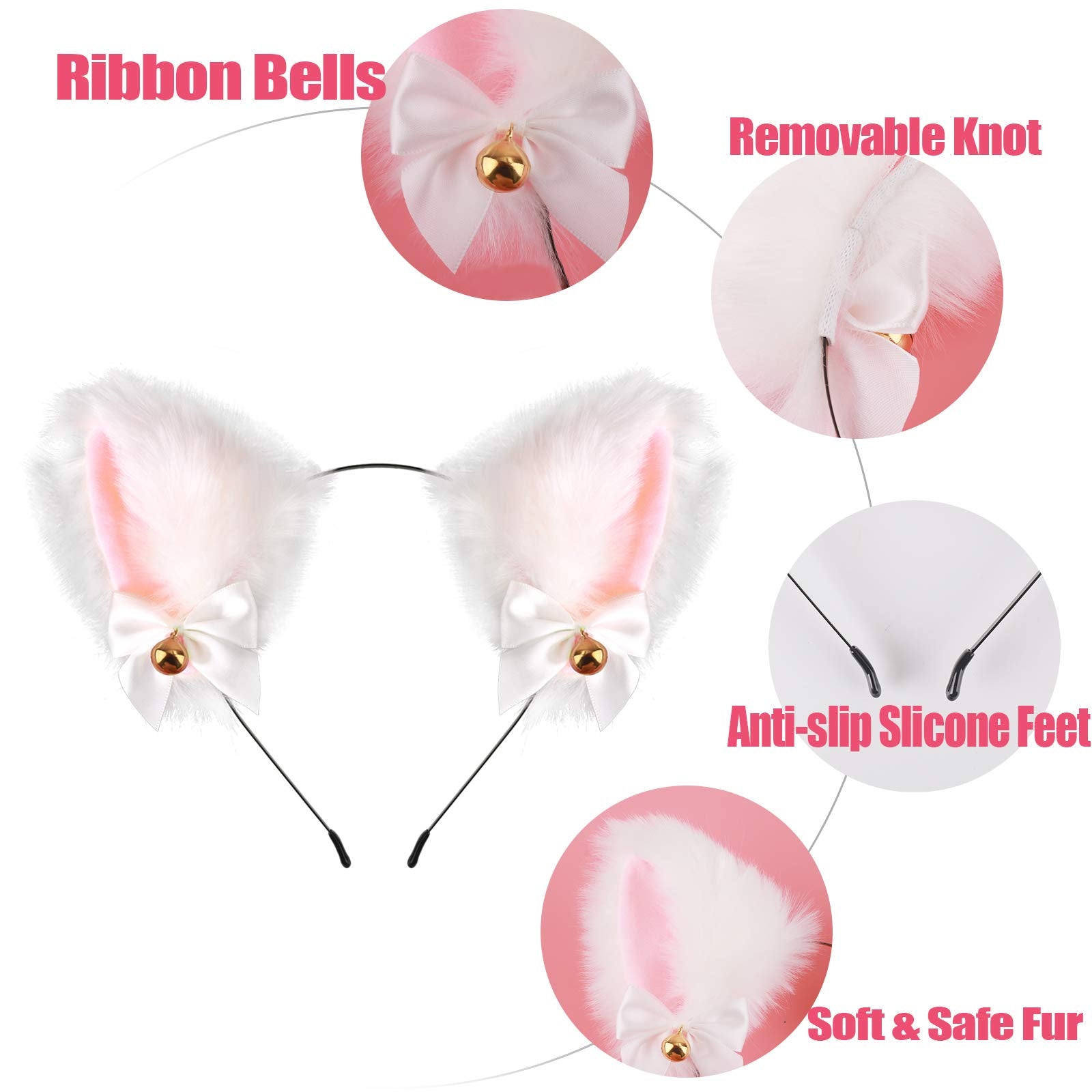 xipixiao ribbon and bell detail that adds charm and gentle jingling