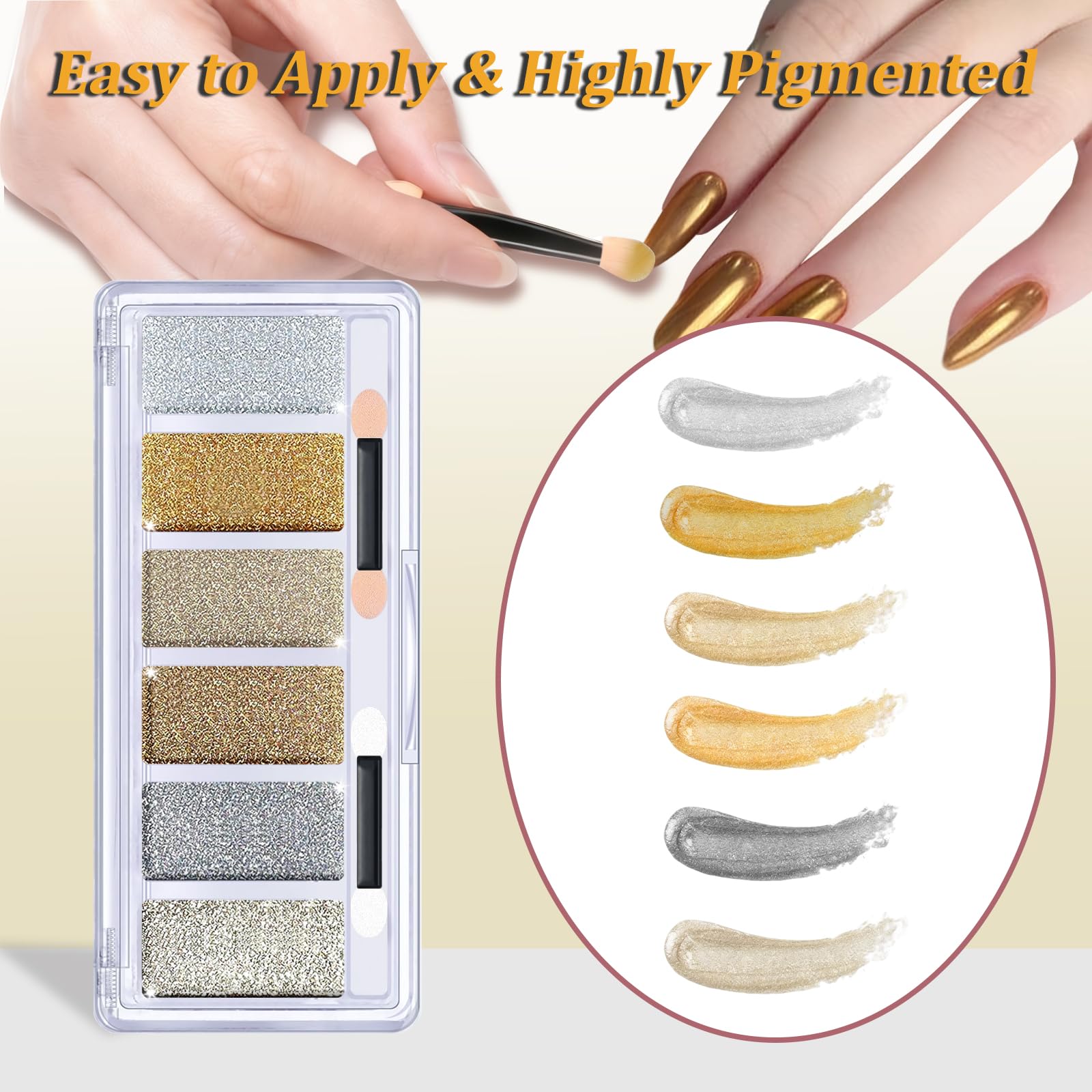 XIRON close-up of ultra-fine pigment texture highlighting smooth application benefit