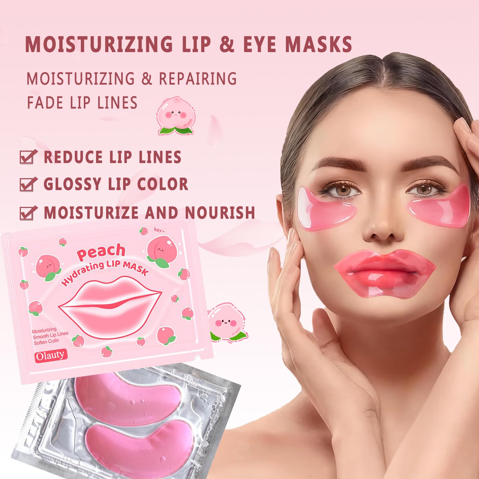 Xiuxixu lip mask close-up texture showing smooth gel and moisture