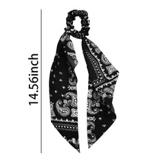 Xiyantiji two scrunchies side-by-side demonstrating matching pair convenience