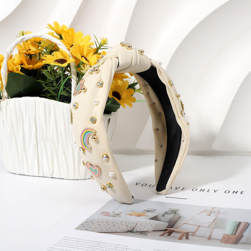 XLSXEXCL headband on hand showing scale and lightweight wearable design
