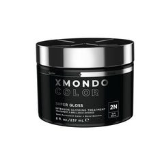 XMONDO soft black front packaging shows product and brand delivering gloss