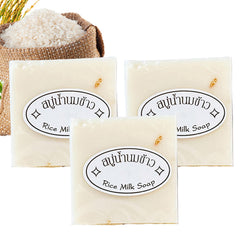 XMXueMei front packaging rice soap showing product identity and convenience