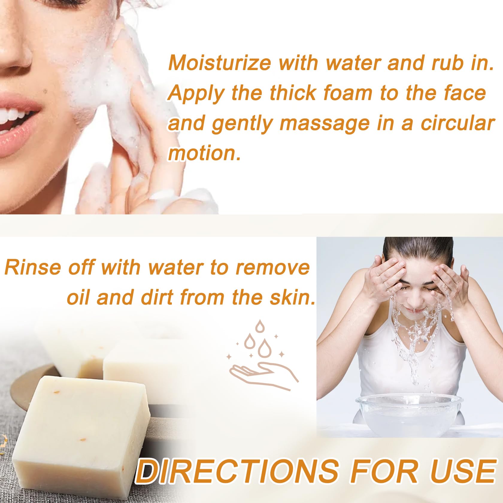 XMXueMei soap beside coin showing compact size and easy packing benefit