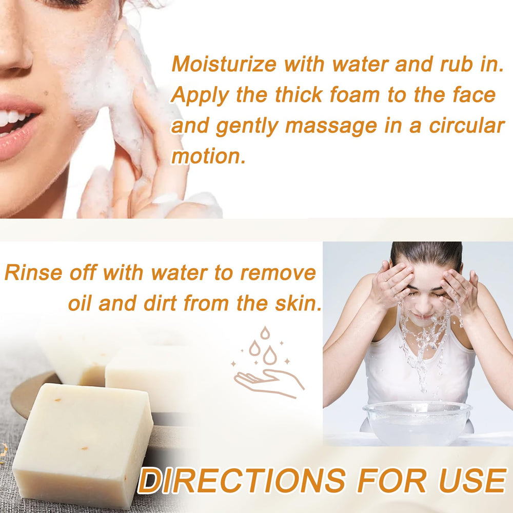 XMXueMei soap beside coin showing compact size and easy packing benefit