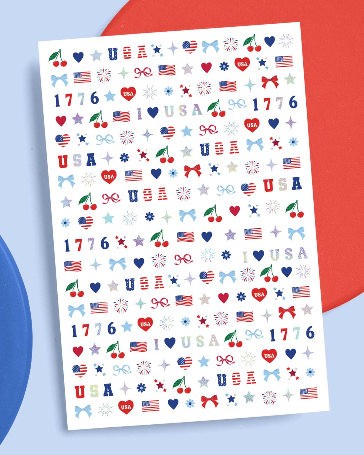 xo, Fetti full sheet layout displaying varied icons for creative mixes