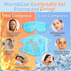 XPCARE facial mask front view demonstrating full-face coverage and soothing comfort