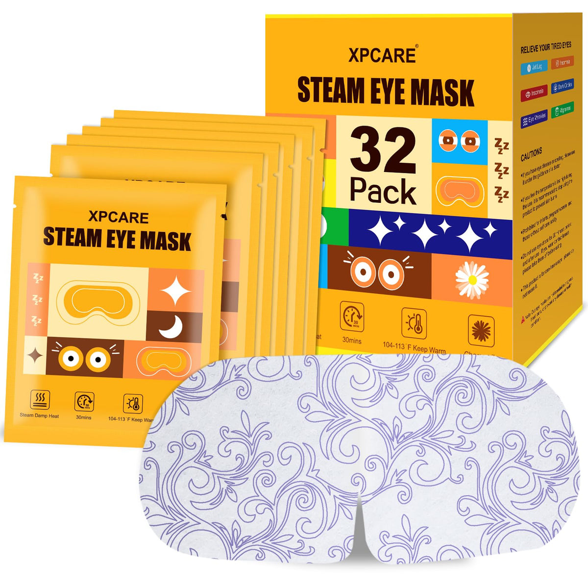 XPCARE front packaging showing 32-pack and product benefits