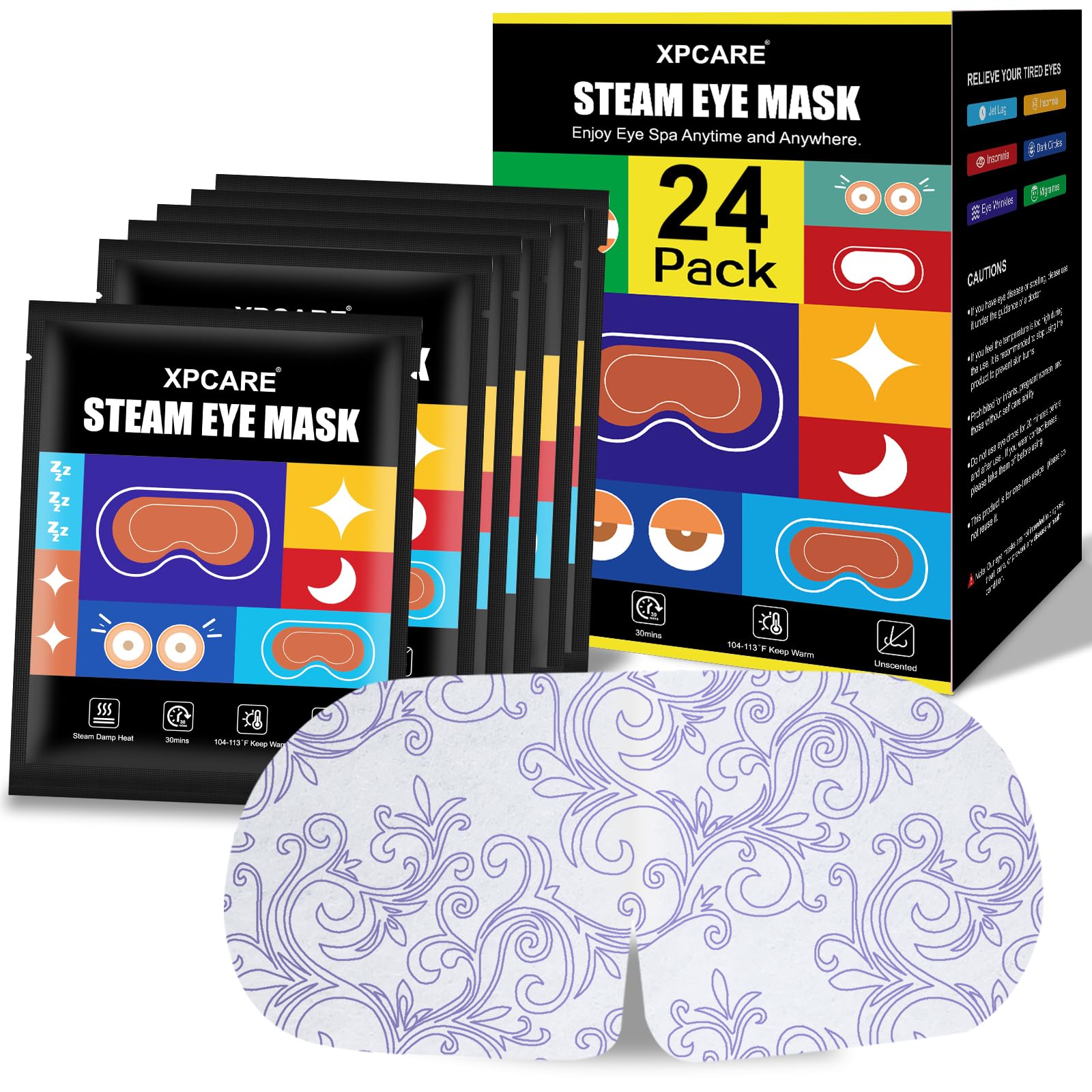 XPCARE front packaging showing 24-pack and product benefits for convenience