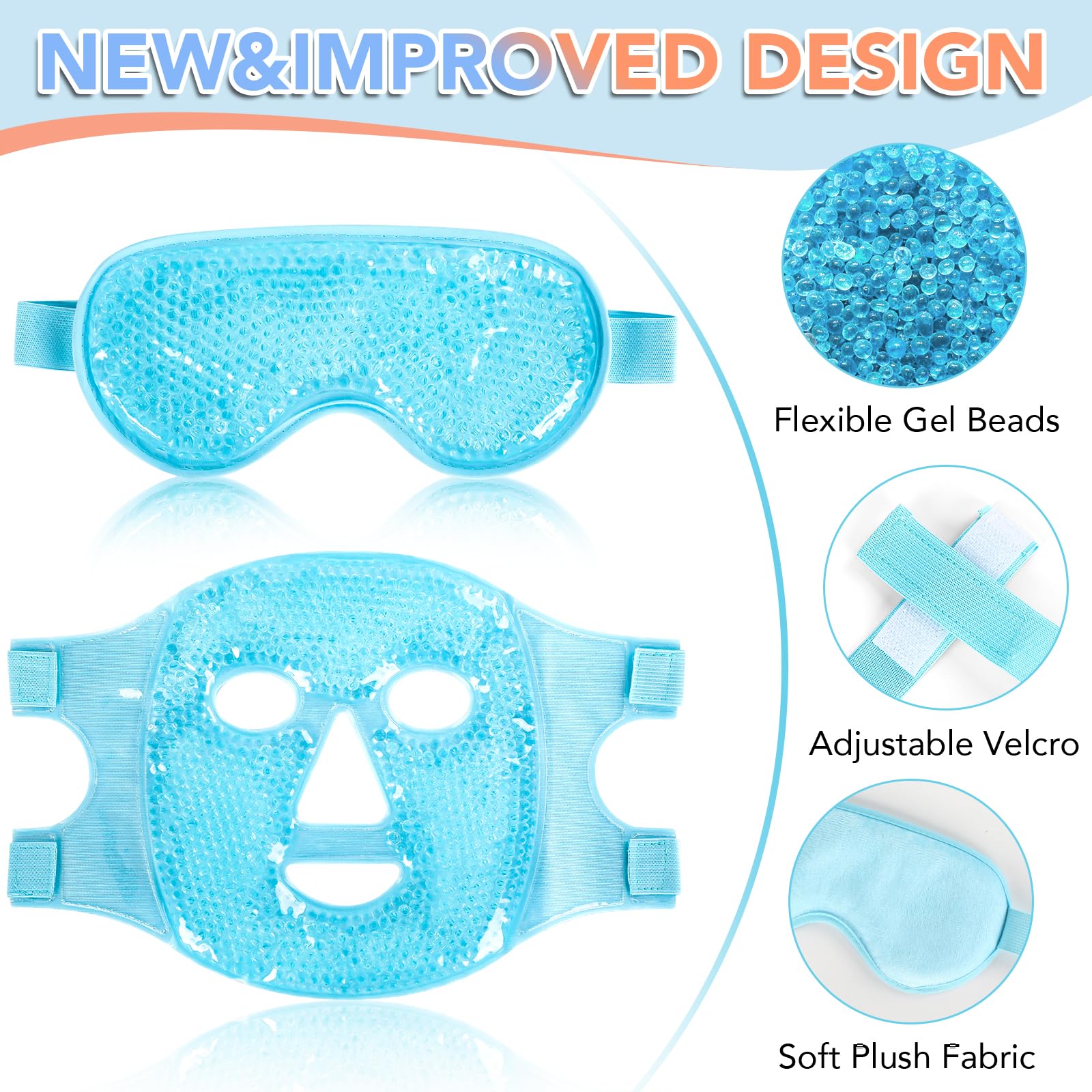 XPCARE gel beads close-up highlighting temperature retention and even cooling
