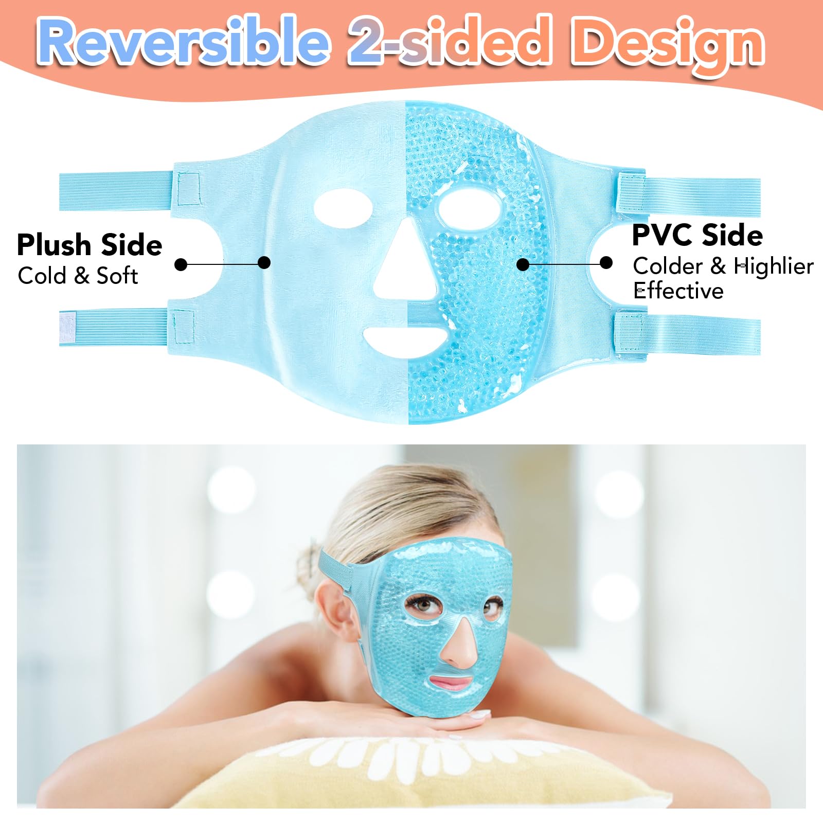 XPCARE mask in freezer illustrating cold therapy readiness and quick chills