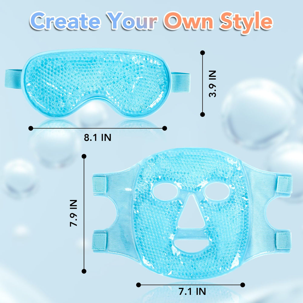 XPCARE woman using mask while resting to relieve puffiness and tension